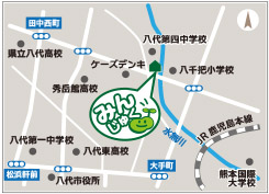 みんじゅく地図